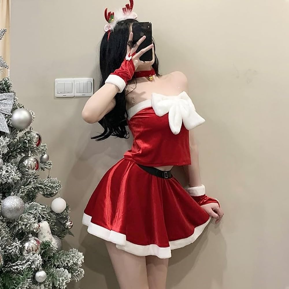 お値引き サンタ コスプレ 衣装 レディース セクシー パーティー イベント サンタ衣装 クリスマスパーティー衣装 レディース ワンピース